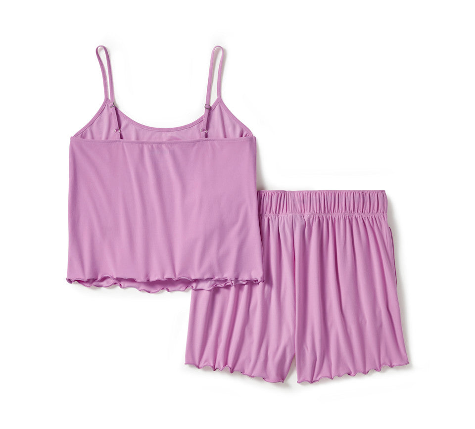 Ensemble pyjama Lettuce Trim - Orchid