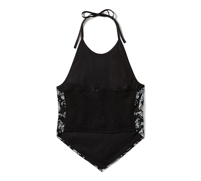 Dos nu classique Paisley Bandana - Harley Black & White