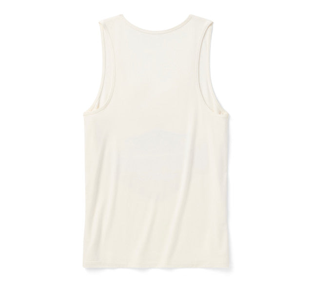 Débardeur Bling Ombre Bar & Shield - Cloud Dancer