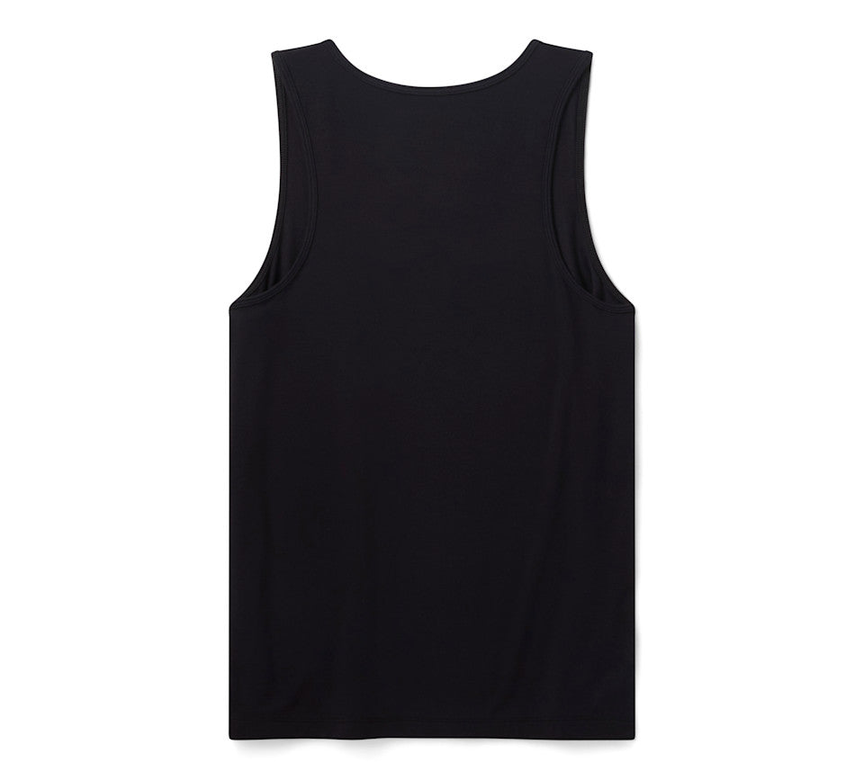 Débardeur Bling Ombre Bar & Shield - Harley Black