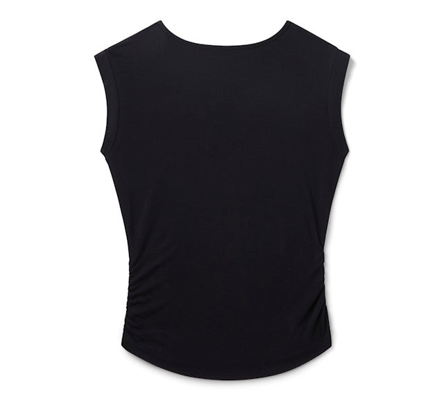 T-shirt Bling H-D® Born to Fly - Harley Black