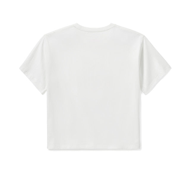 T-shirt boxy Flaming Eagle pour femme