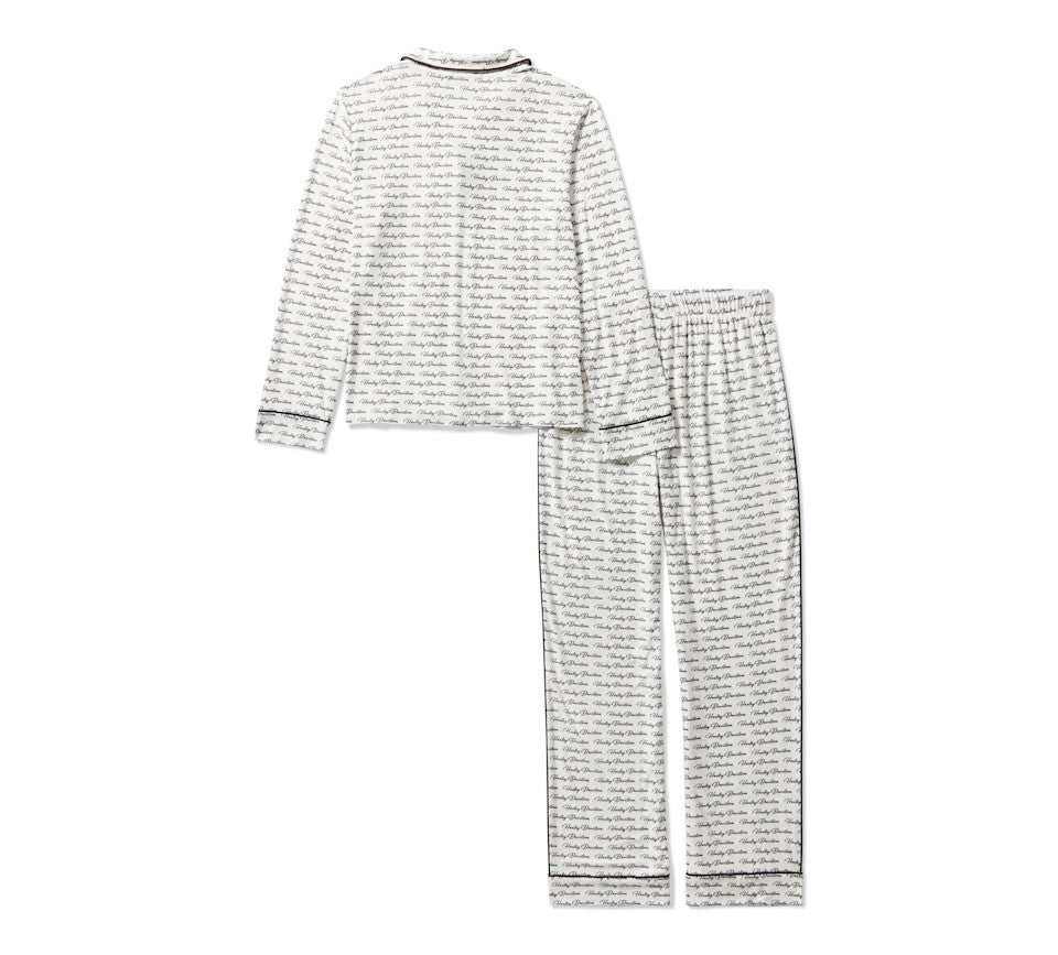 Ensemble de pyjama boutonné Harley-Davidson