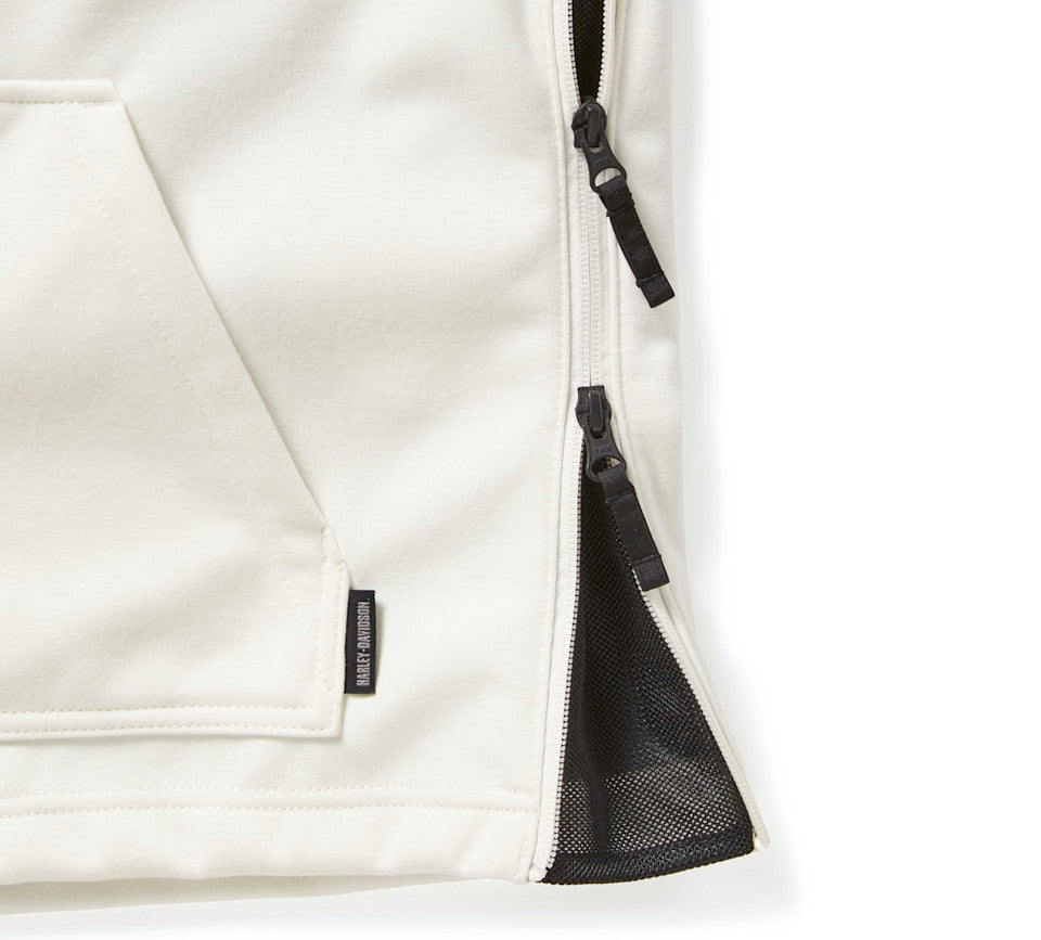 Polaire moto H-D Breakout Deflector Half Zip Riding pour femme