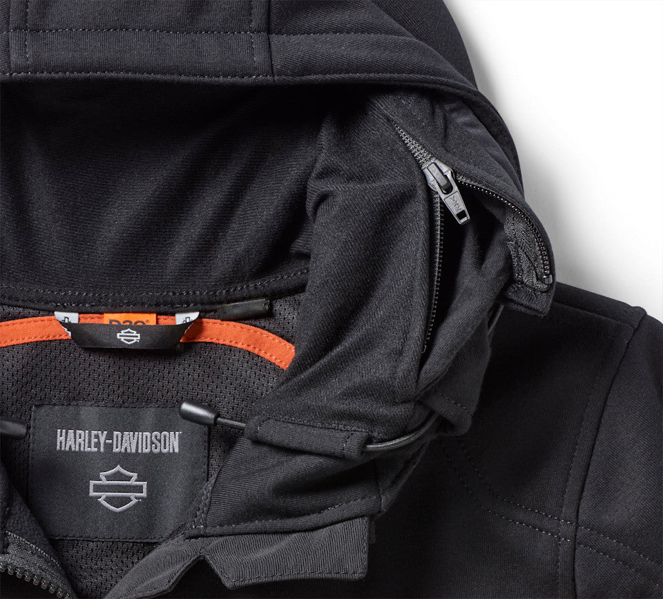 Polaire de moto à capuche H-D Trenton Deflector 2.0 pour femmes