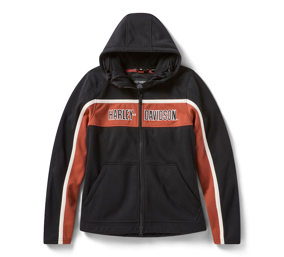 Polaire de moto à capuche H-D Trenton Deflector 2.0 pour femmes