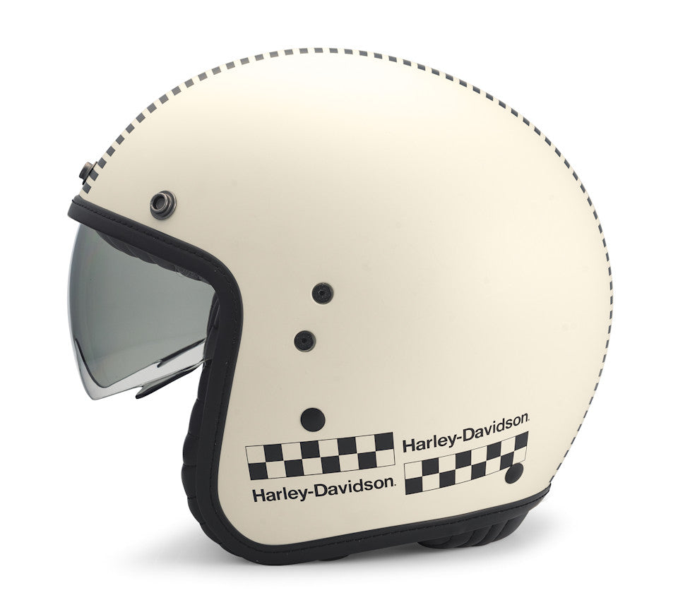 Casque 3/4 Rally Racer X14 avec pare-soleil