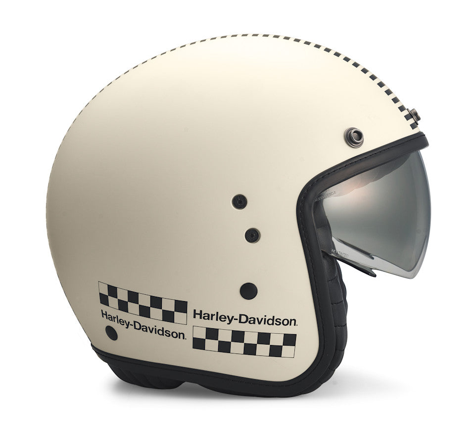 Casque 3/4 Rally Racer X14 avec pare-soleil