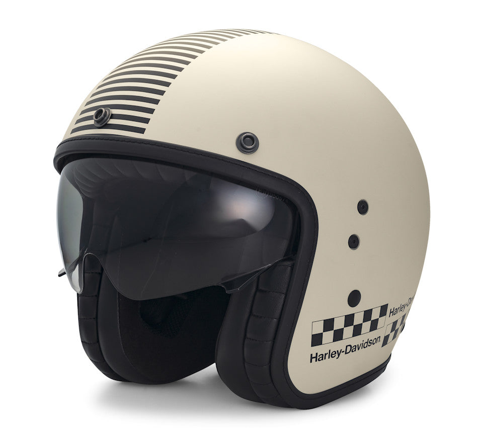 Casque 3/4 Rally Racer X14 avec pare-soleil