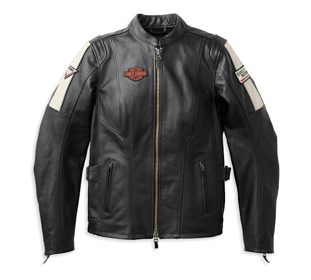 Blouson de moto en cuir Enduro pour femmes