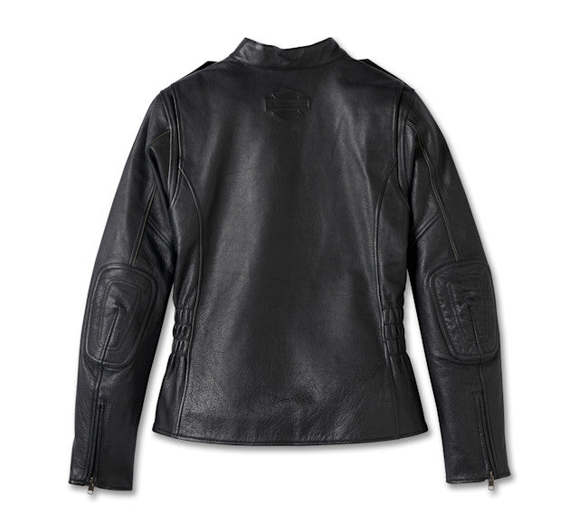 Blouson en cuir Captains H-D Flex Layering System pour femmes
