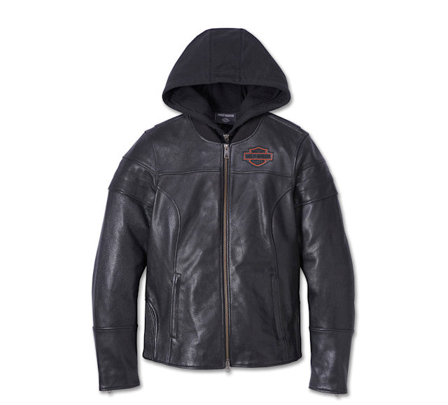 Blouson en cuir 3-en-1 Miss Enthusiast 2.0 pour femmes