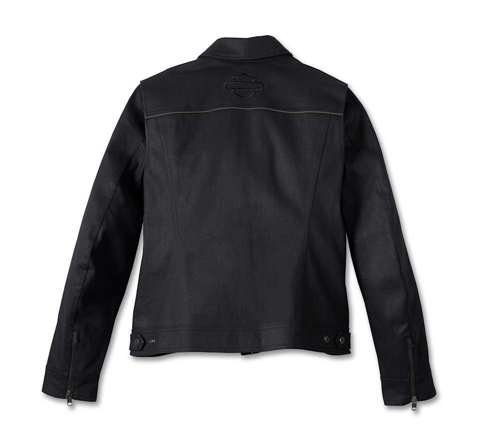 Blouson moto Trucker H-D Flex Layering System pour femmes