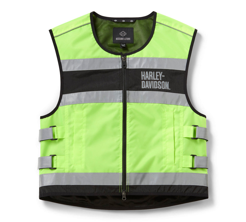 Gilet haute visibilité H-D pour hommes - Hi Vis Yellow