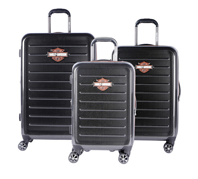 Ensemble de 3 bagages rigides  Cruiser 22 pouces, 26 pouces, 30 pouces - Black